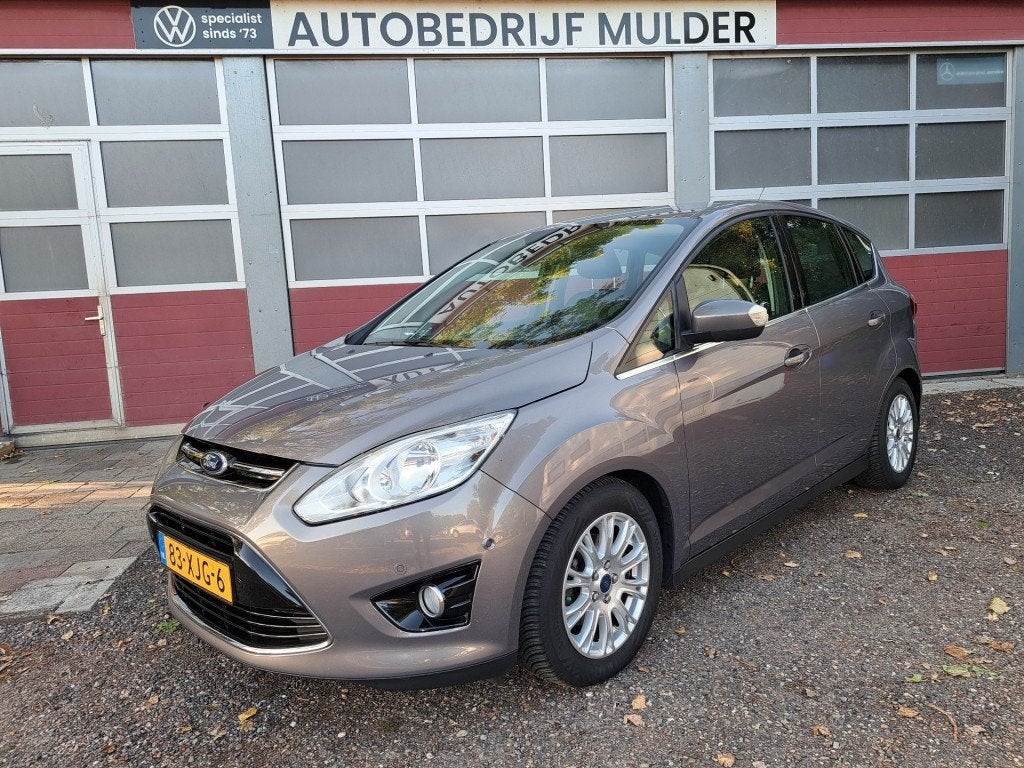 Ford C-MAX 1.6 TDCI 116 Pk Titanium 189.752 NAP ! Leder Came, Auto's, Euro 5, Gebruikt, Huisgarantie, 4 cilinders