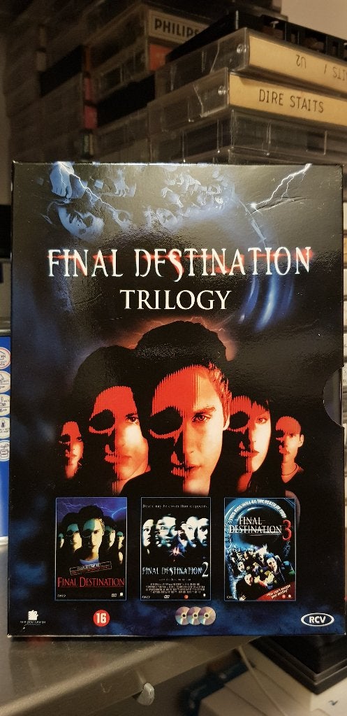 Final Destination trilogy 3 dvd's (Z228-41), Vanaf 16 jaar, Ophalen of Verzenden, Zo goed als nieuw, Overige genres