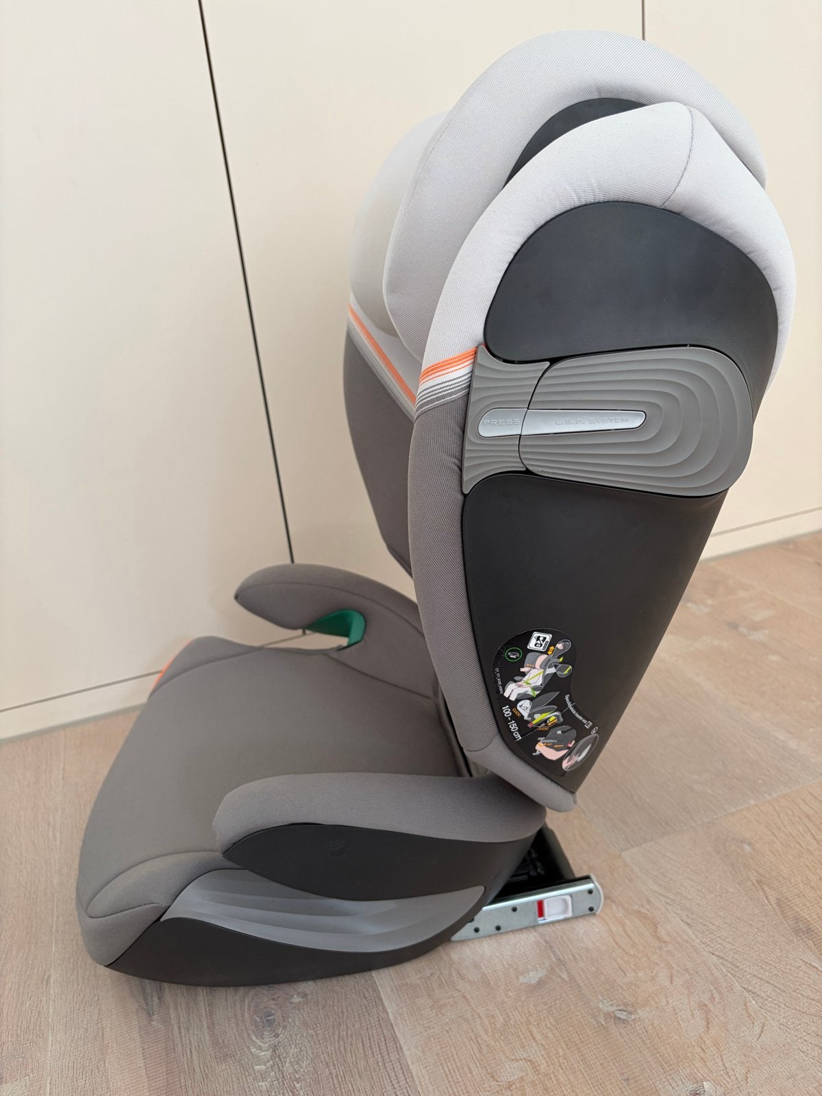 Cybex Solution S2 i-Fix autostoel - Zo goed als nieuw, 15 t/m 36 kg, Afneembare rugleuning, Zo goed als nieuw, Isofix