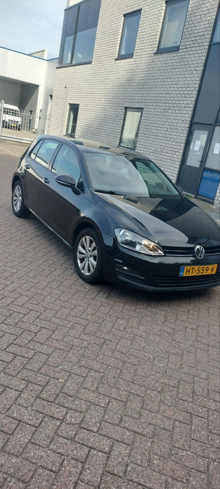 Volkswagen Golf 1.6 TDI 81KW 5D 2016 Zwart, Auto's, Volkswagen, Voorwielaandrijving, Stof, Euro 6, 4 cilinders