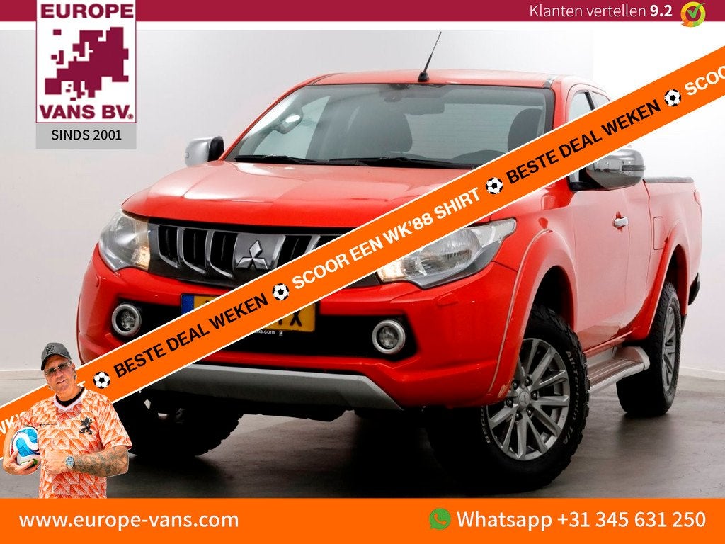 Mitsubishi L200 2.4 DI-D 180pk Club Cab Intense 4x4 High/Low, Gebruikt, Euro 6, 4 cilinders, 181 pk