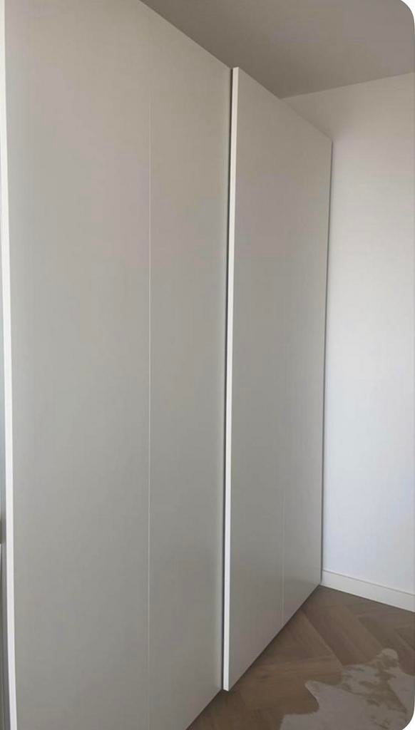 IKEA HASVIK Schuifdeur, wit, 200x236 cm, Overige materialen, 200 cm of meer, Ophalen of Verzenden, Zo goed als nieuw