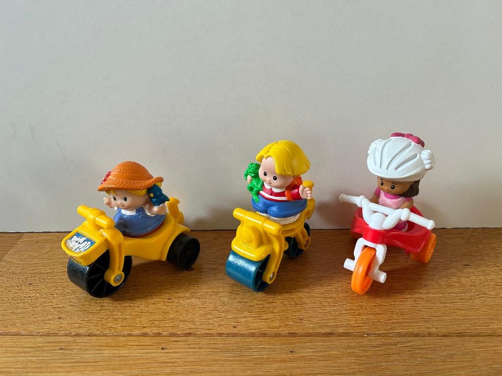 Fisher Price Little People, fietspoppetjes, Ophalen of Verzenden, Gebruikt, Speelset