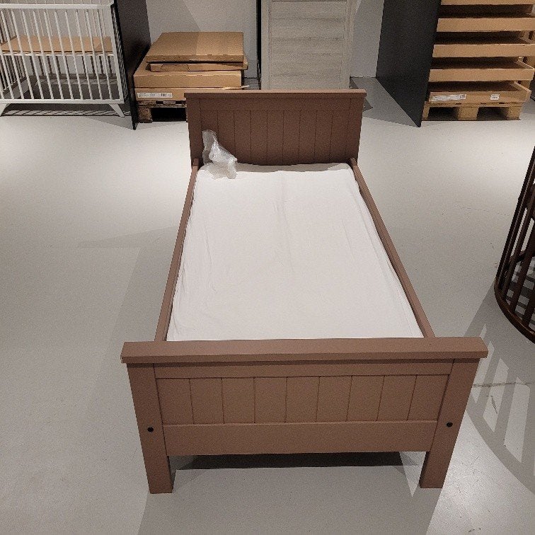 Europe Baby Jop Peuterbed - Terra - 70 x 150 cm, Ophalen, 70 tot 85 cm, 140 tot 160 cm, Zo goed als nieuw