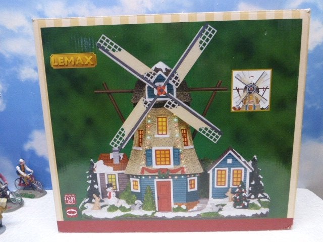 lemax facade windmill molen kerstdorp kersthuisje accessoire, Ophalen of Verzenden, Zo goed als nieuw