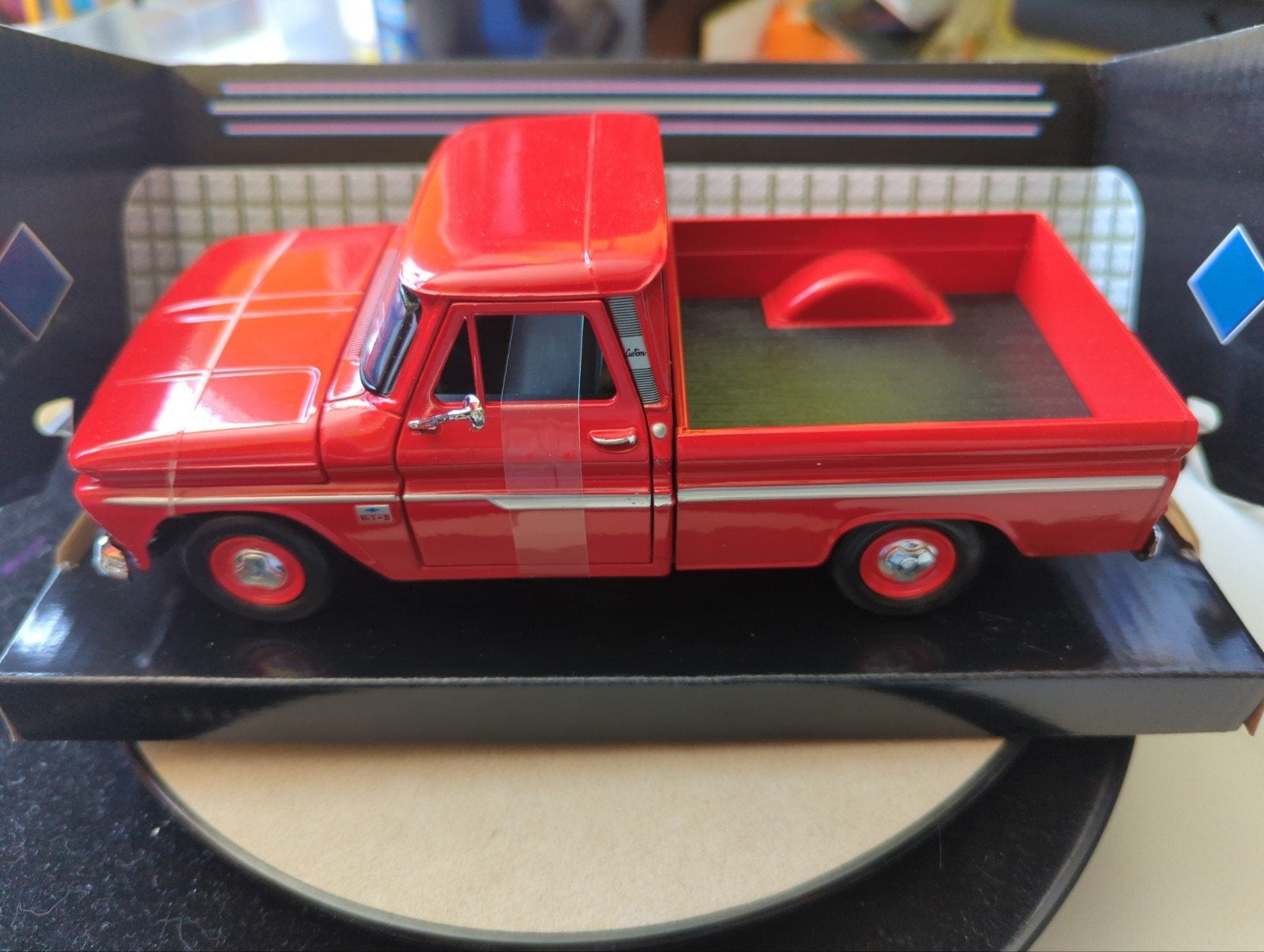 Chevy C10 Fleetside Pickup 1966, Ophalen of Verzenden, Nieuw, Auto, Motormax