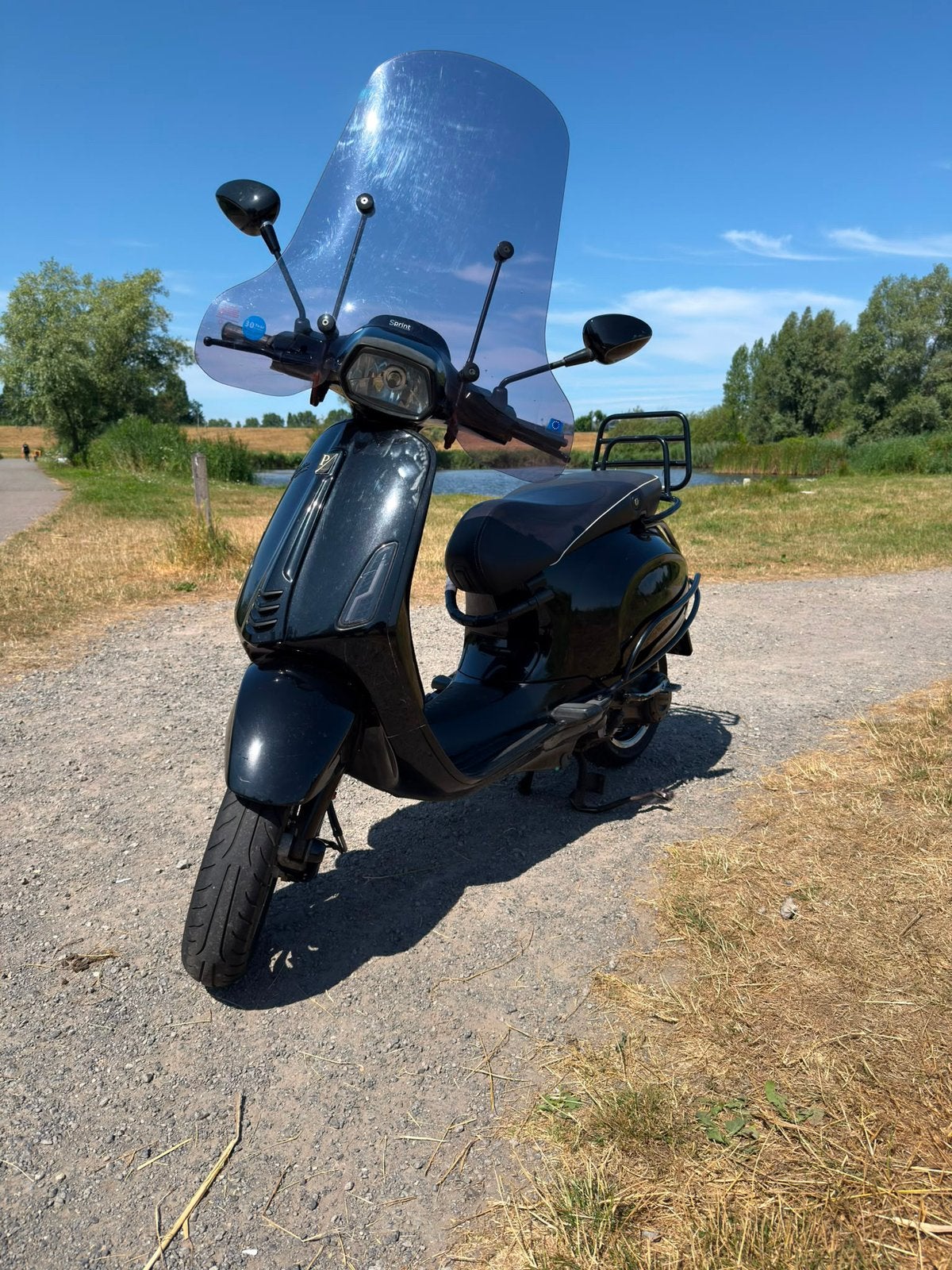 Vespa Sprint 2017 – 35.100 km, Fietsen en Brommers, Scooters | Vespa, Ophalen, Gebruikt, Vespa S, Benzine