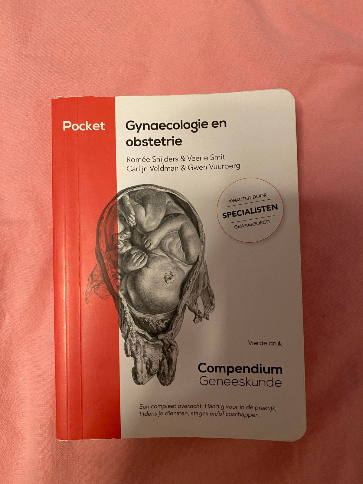 Compendium Geneeskunde Pocket Gynaecologie en Obstetrie, Ophalen of Verzenden, Beta, Zo goed als nieuw, WO