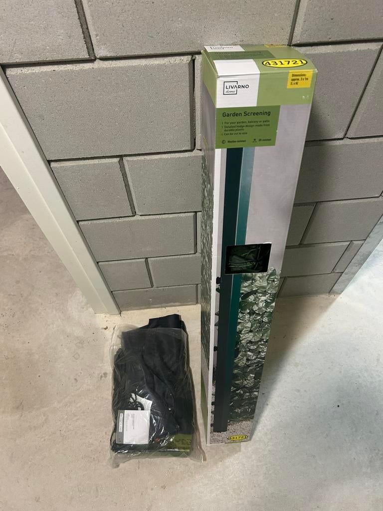 Balkonhek scherm 3 x 1 m, Ophalen, Zo goed als nieuw, Minder dan 10 meter