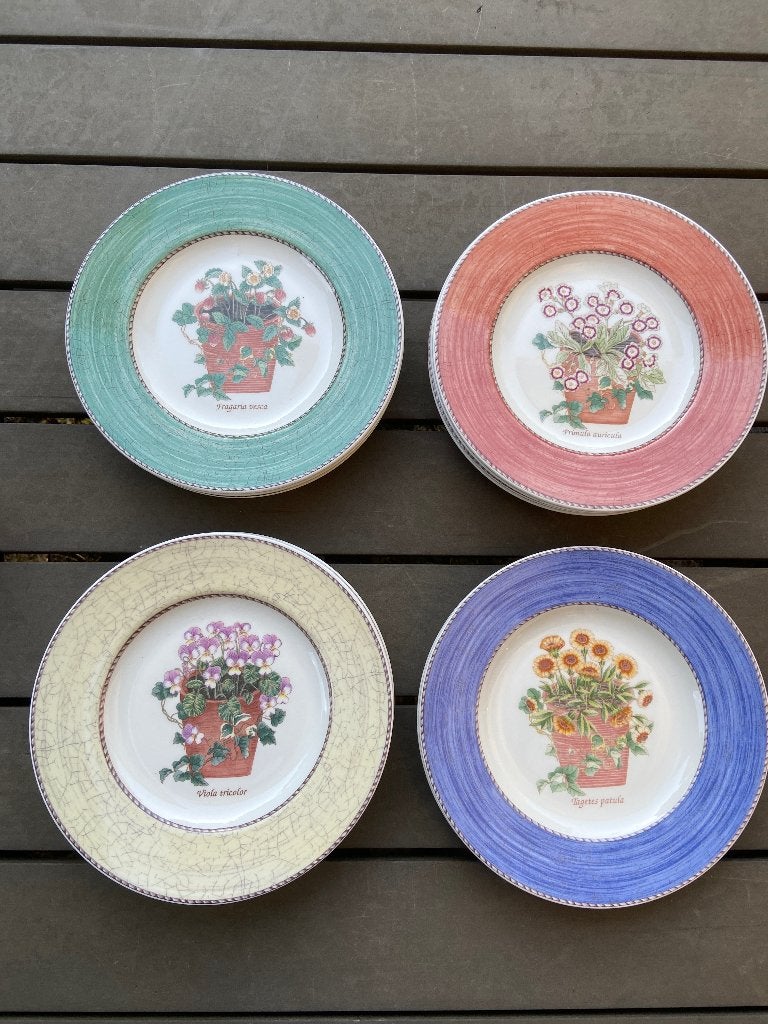 Wedgwood Sarah’s Garden, Ophalen of Verzenden, Zo goed als nieuw, Bord(en), Overige stijlen