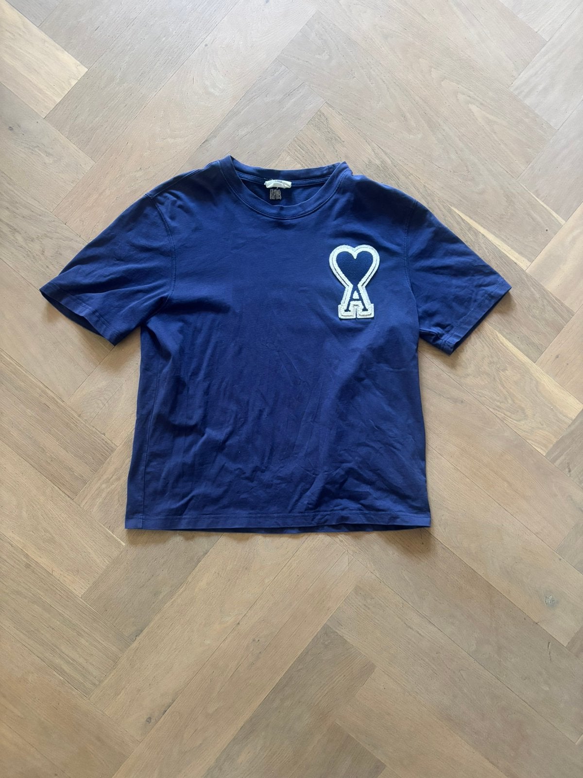 Ami paris shirt, Ophalen of Verzenden, Zo goed als nieuw, Wit