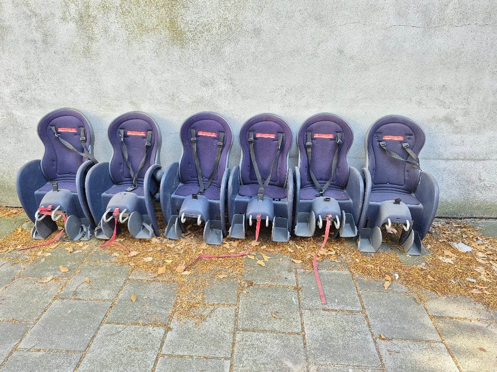 6x Pletscher Wallaby Fietsstoeltjes, Ophalen, Achterzitje, Gebruikt, Info@pletscher.ch