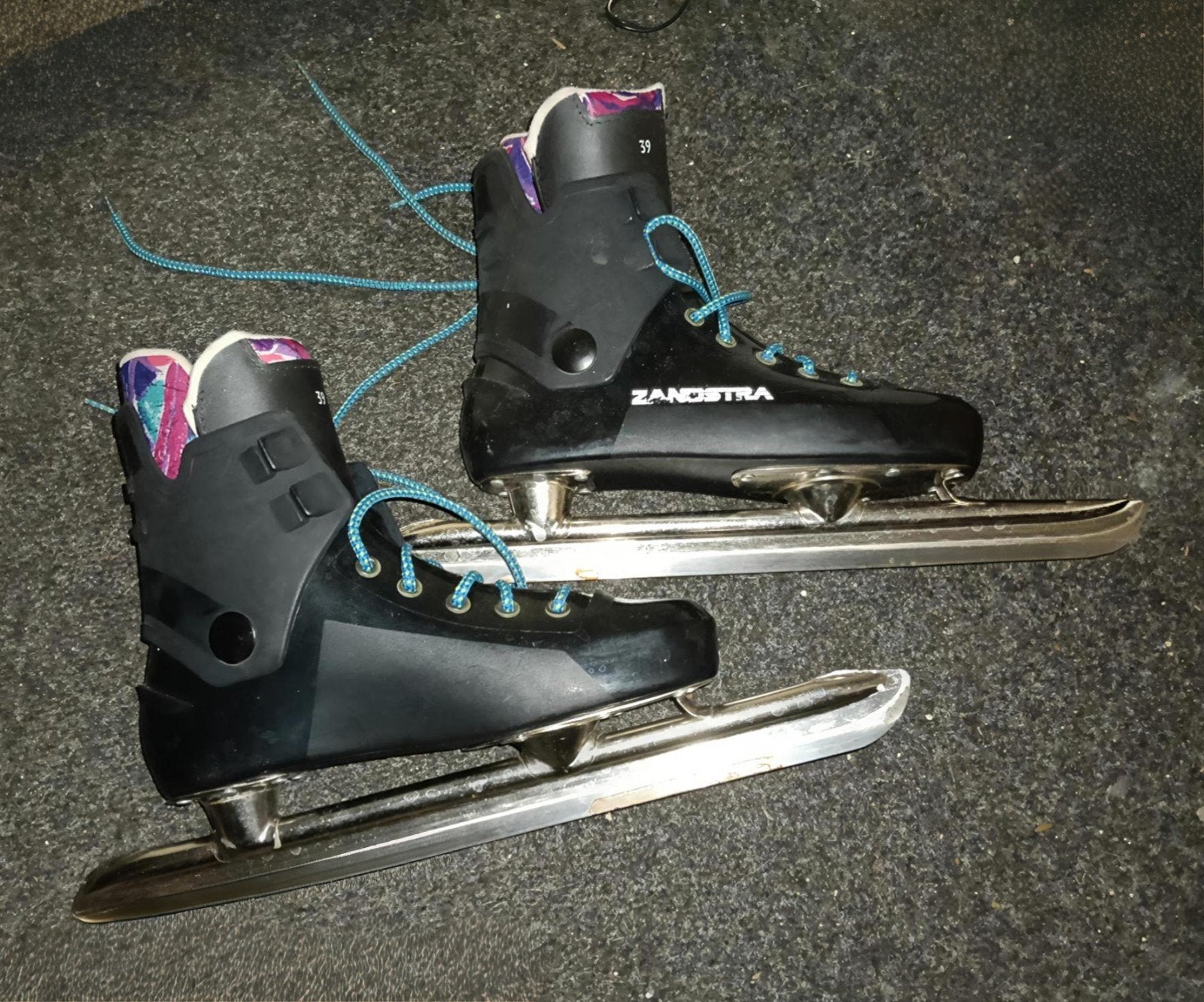 Zandstra Combinoren schaatsen, maat 39, Sport en Fitness, Schaatsen, Ophalen, Gebruikt, Combinoren, Zandstra