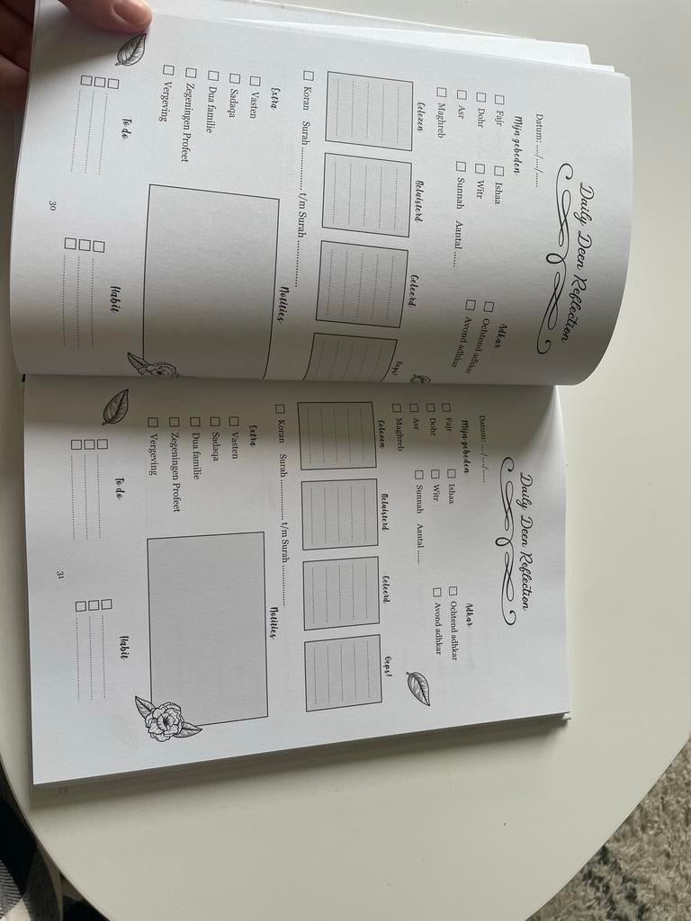 Deen planner, Ophalen of Verzenden, Nieuw