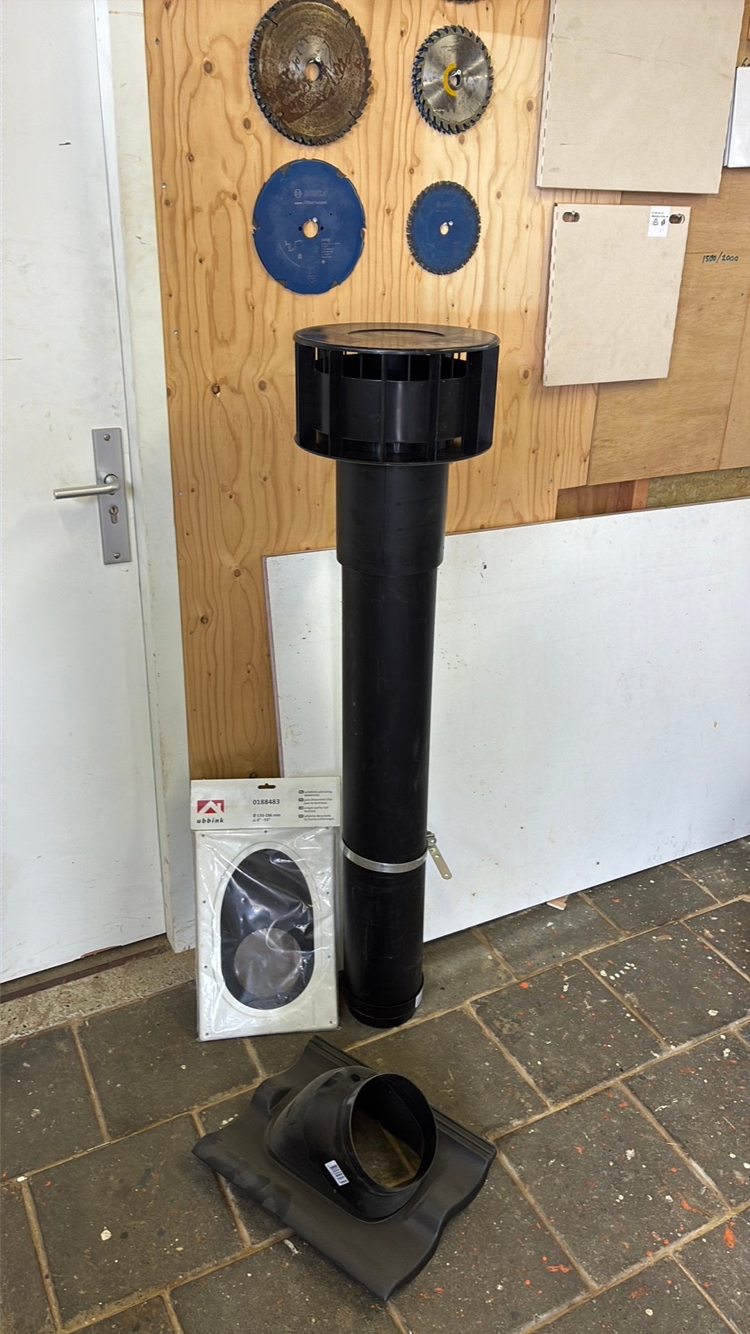 Ubbink dak doorvoer, Ophalen, Nieuw, Ventilator en Afzuiger