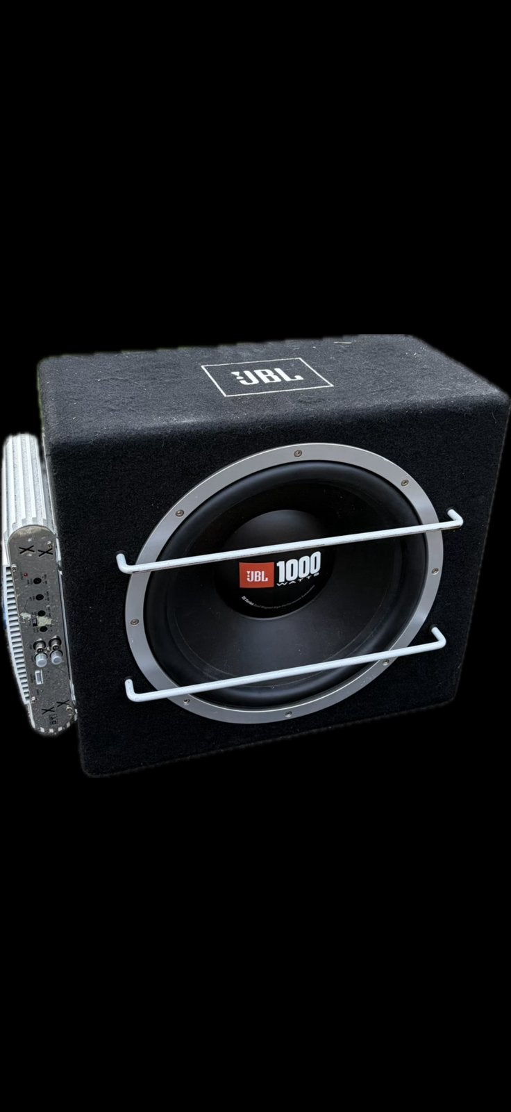 JBL Subwoofer met Crunch Versterker, Ophalen, Gebruikt