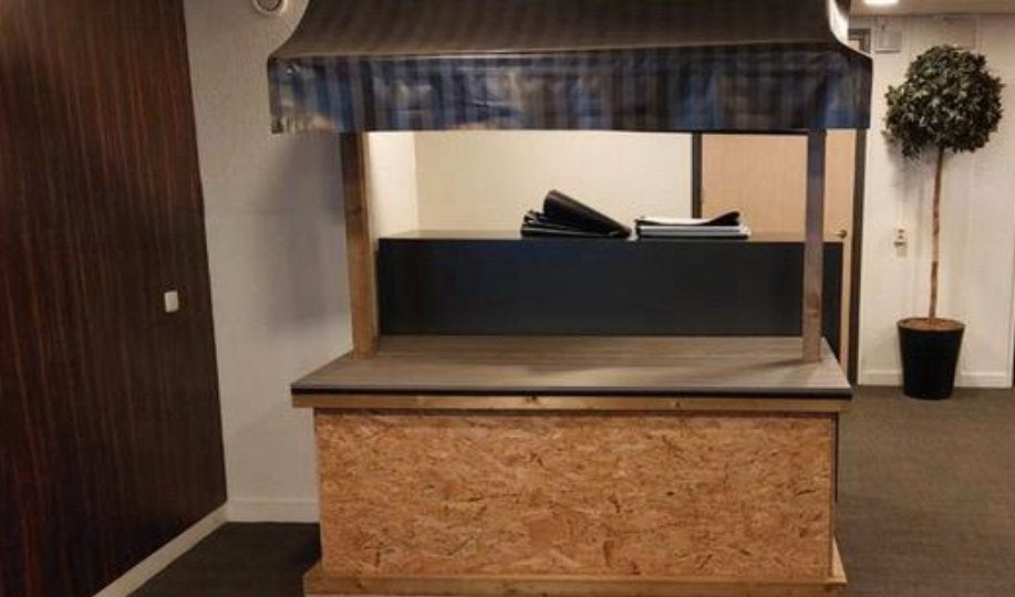 Handgemaakte stand/kar!, Ophalen of Verzenden, Zo goed als nieuw