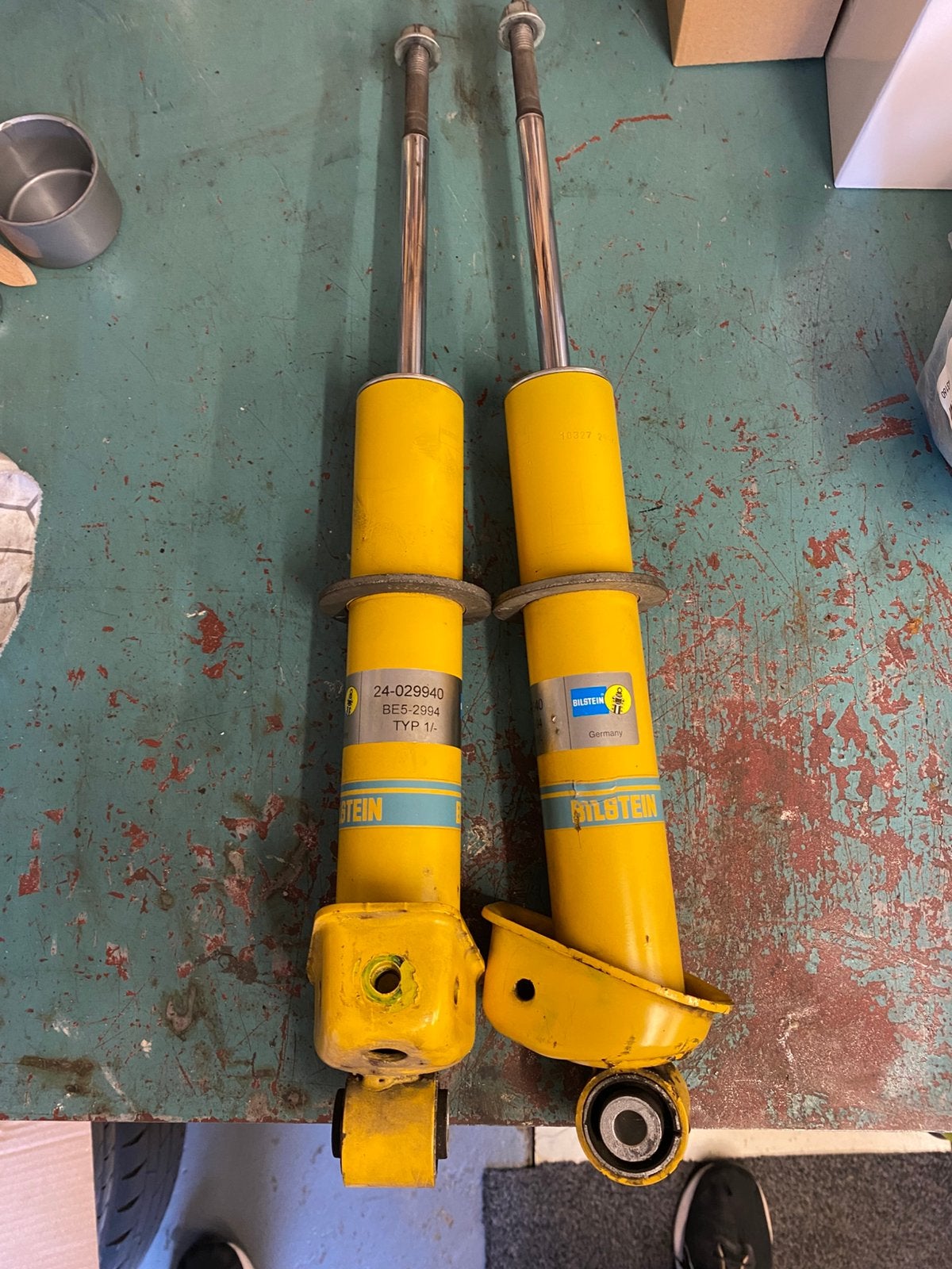 Schokdempers Bilstein B8 Porsche 996 achterzijde igst, Ophalen of Verzenden, Gebruikt, Porsche