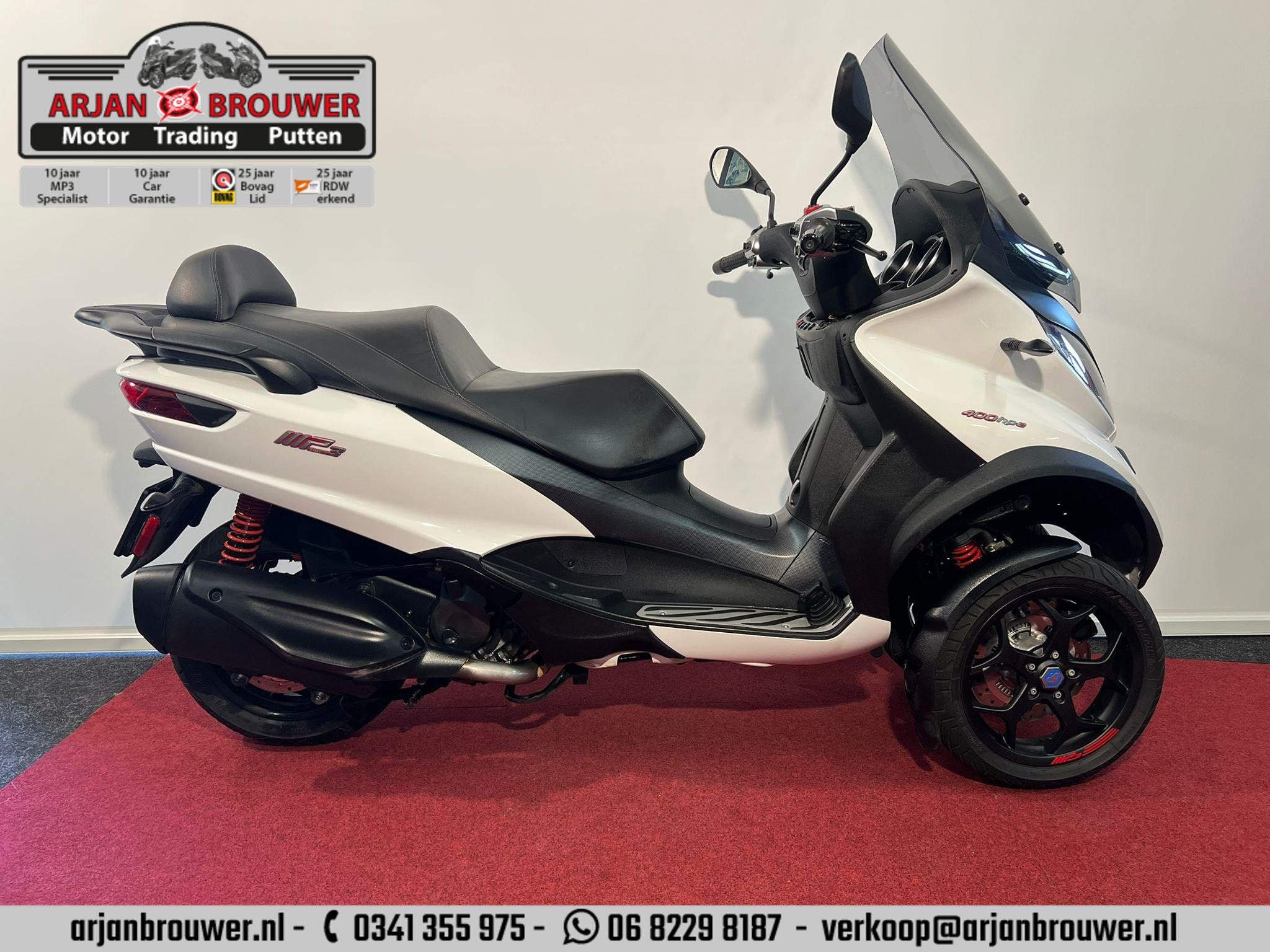Piaggio MP3 400 HPE 400 MP3 HPE, Motoren, Motoren | Piaggio, 400 cc, Scooter, Bedrijf, Piaggio Vespa B.V.