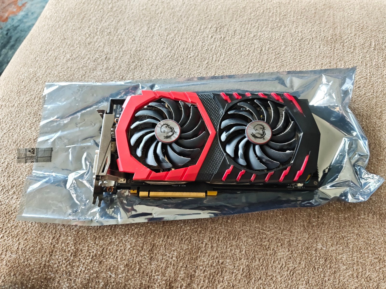 MSI GeForce GTX 1080 GAMING X 8G, Computers en Software, Videokaarten, Ophalen, PCI-Express 3, Gebruikt, HDMI