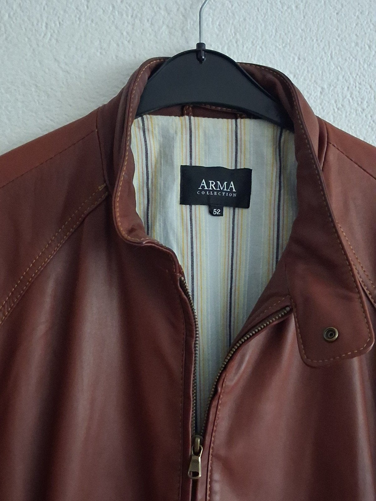 ARMA Collection Leren Jas Heren - Maat 52, Ophalen of Verzenden