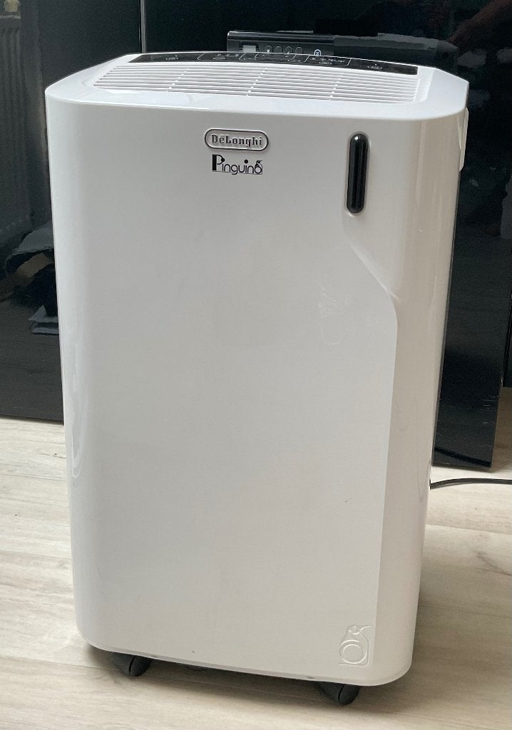 Mobiele airco DeLonghi PAC EM82, Ophalen, Gebruikt, 3 snelheden of meer, Koelen en Ontvochtigen