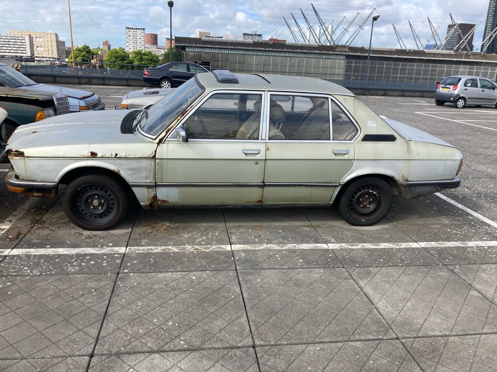 Onderdelen BMW 525 (E12) 6 cilinder 1980 - Restauratieprojec, Ophalen, Gebruikt, BMW