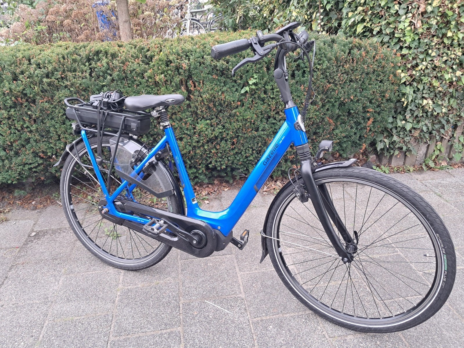 Z.G.A.N ; Gazelle , steps/ Demo . Elektrischefiets ,als NW, Ophalen, Zo goed als nieuw, 51 tot 55 cm, 50 km per accu of meer