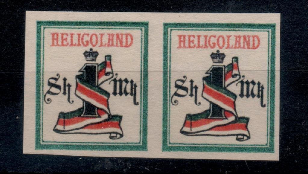 A115) 1879 Helgoland Mi 19A €1100 MNH geen garantie, Ophalen of Verzenden, Overige periodes, Postfris