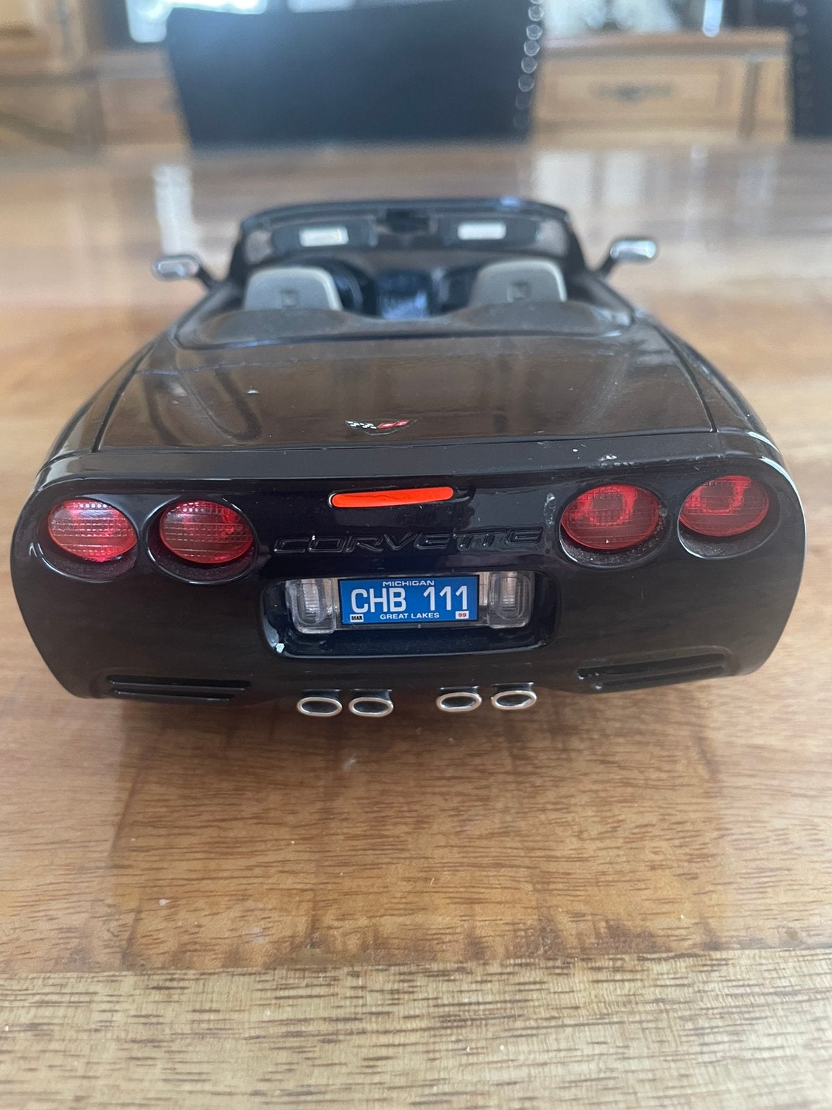 Corvette cs. 1997.        1.18, Ophalen of Verzenden, Zo goed als nieuw, Bburago