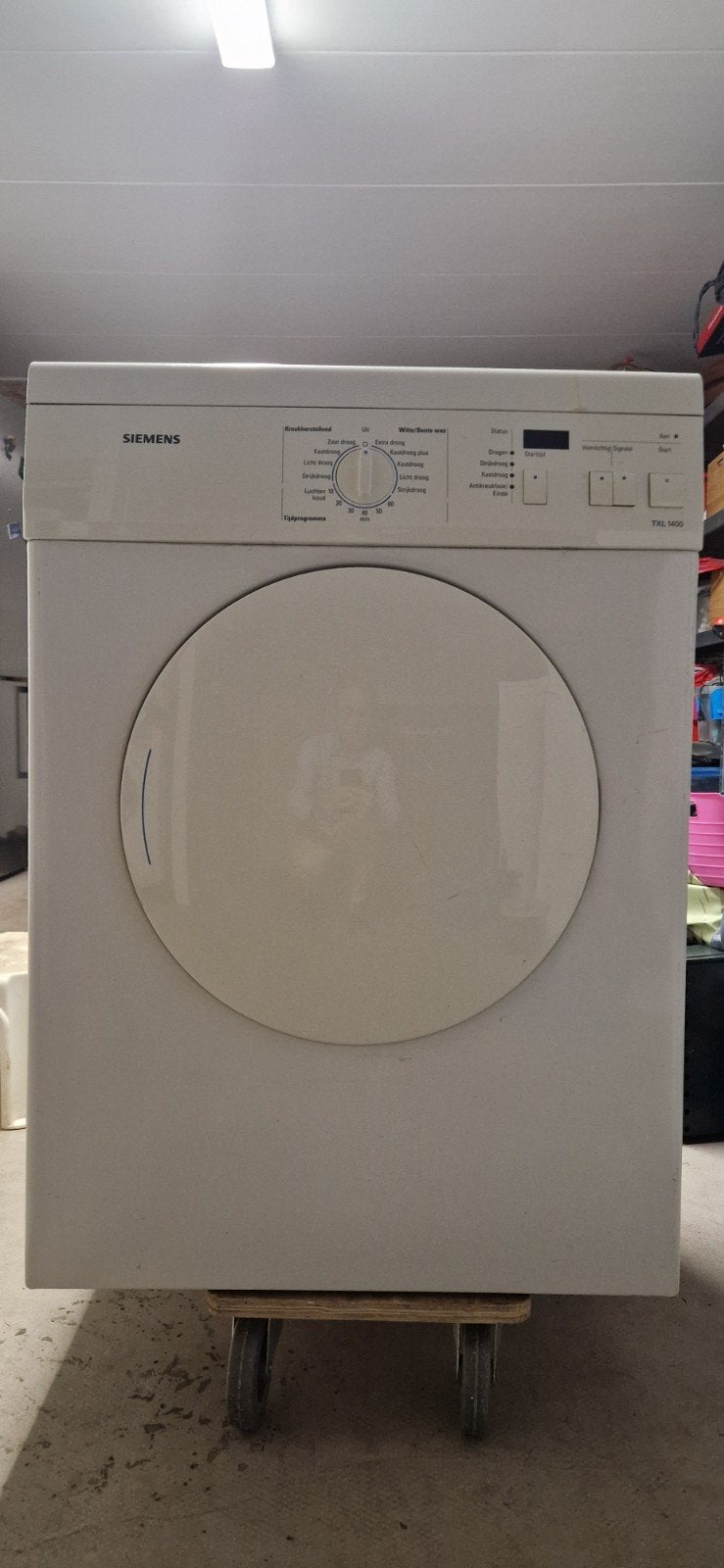 Siemens TXL Wasdroger - Gebruikt, Ophalen, 6 tot 8 kg, Gebruikt, Luchtafvoer