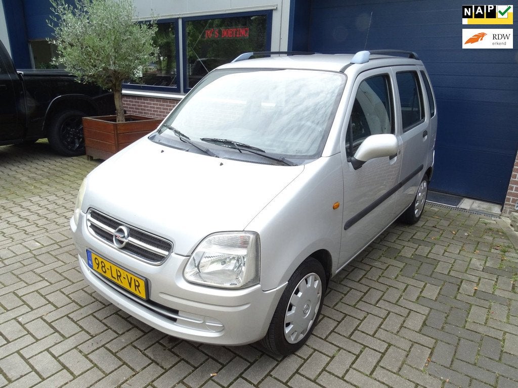 Opel Agila 1.2-16V Comfort, Auto's, Opel, Voorwielaandrijving, Origineel Nederlands, Bedrijf, Handgeschakeld