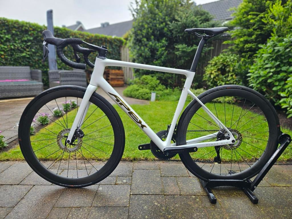 Apex Flare SL4 carbon racer ( ultegra di2 tarmac trek di2 ), 28 inch, Gebruikt, Carbon, Heren