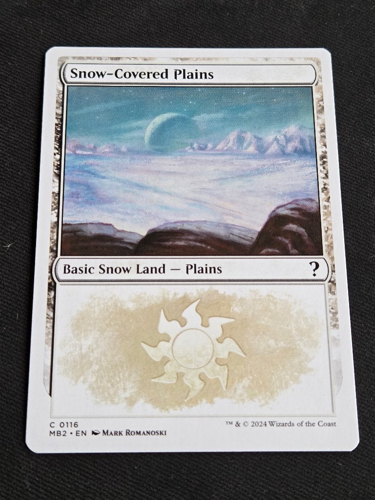 Snow-Covered Plains, Ophalen of Verzenden, Zo goed als nieuw