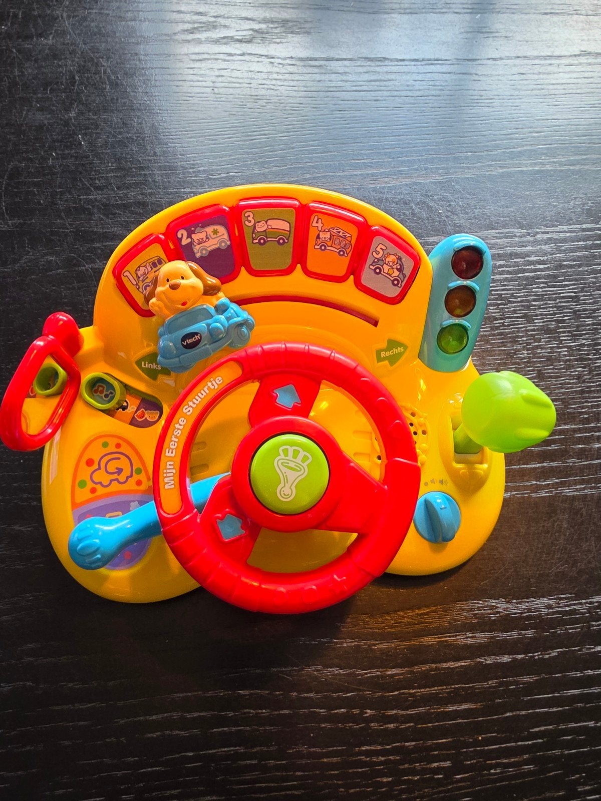 VTech Mijn Eerste Stuurtje - Interactief Speelgoed, Ophalen of Verzenden, Zo goed als nieuw, Auto, Met licht