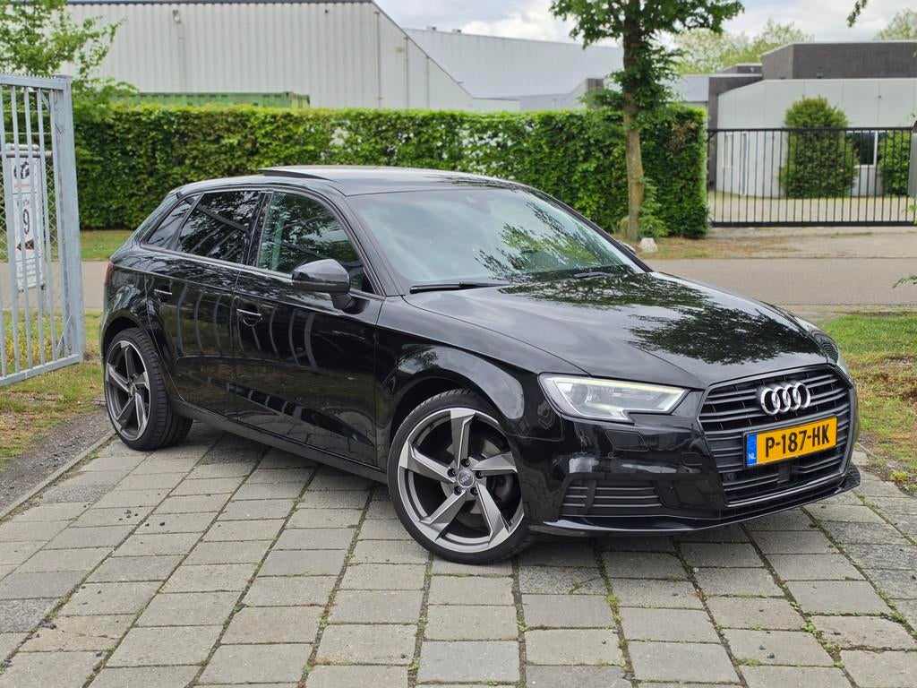 Audi A3 Sportback 1.6 TDI Pro Line Automaat 2017 Facelift Pa, Gebruikt, 116 pk, Zwart, Leder