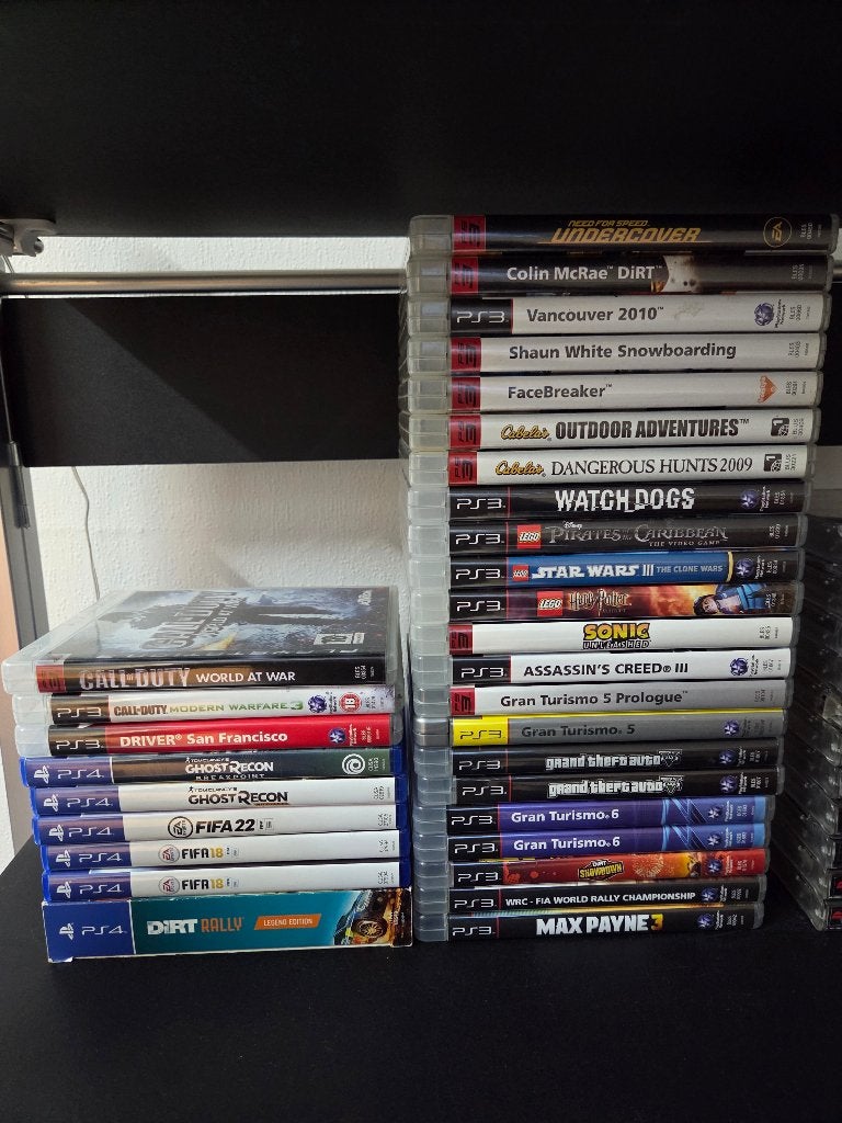 Partij Playstation 3 en 4 spellen, Ophalen, Overige genres, 1 speler, Zo goed als nieuw