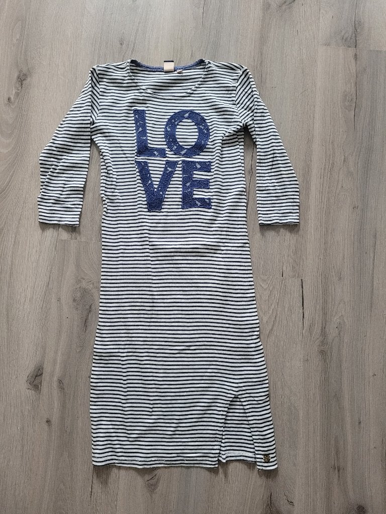 Jurk maat 152 Indian blue jeans meisje, Ophalen of Verzenden, Zo goed als nieuw, Meisje, Jurk of Rok