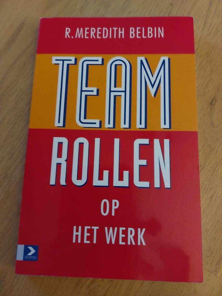 Teamrollen op het werk - R. Meredith Belbin, Boeken, Gelezen, R. Meredith Belbin, Gamma, HBO
