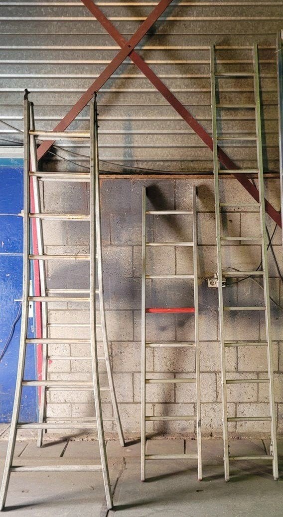 trappen, ladders, Ophalen, Zo goed als nieuw, Trap, 2 tot 4 meter