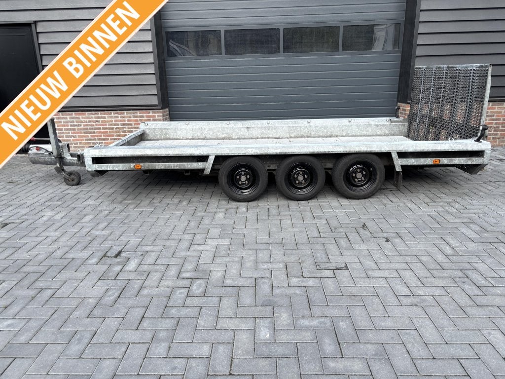 Hulco Terrax Machinetransporter oprijwagen aanhanger 2018, Auto diversen, Aanhangers en Bagagewagens, Gebruikt