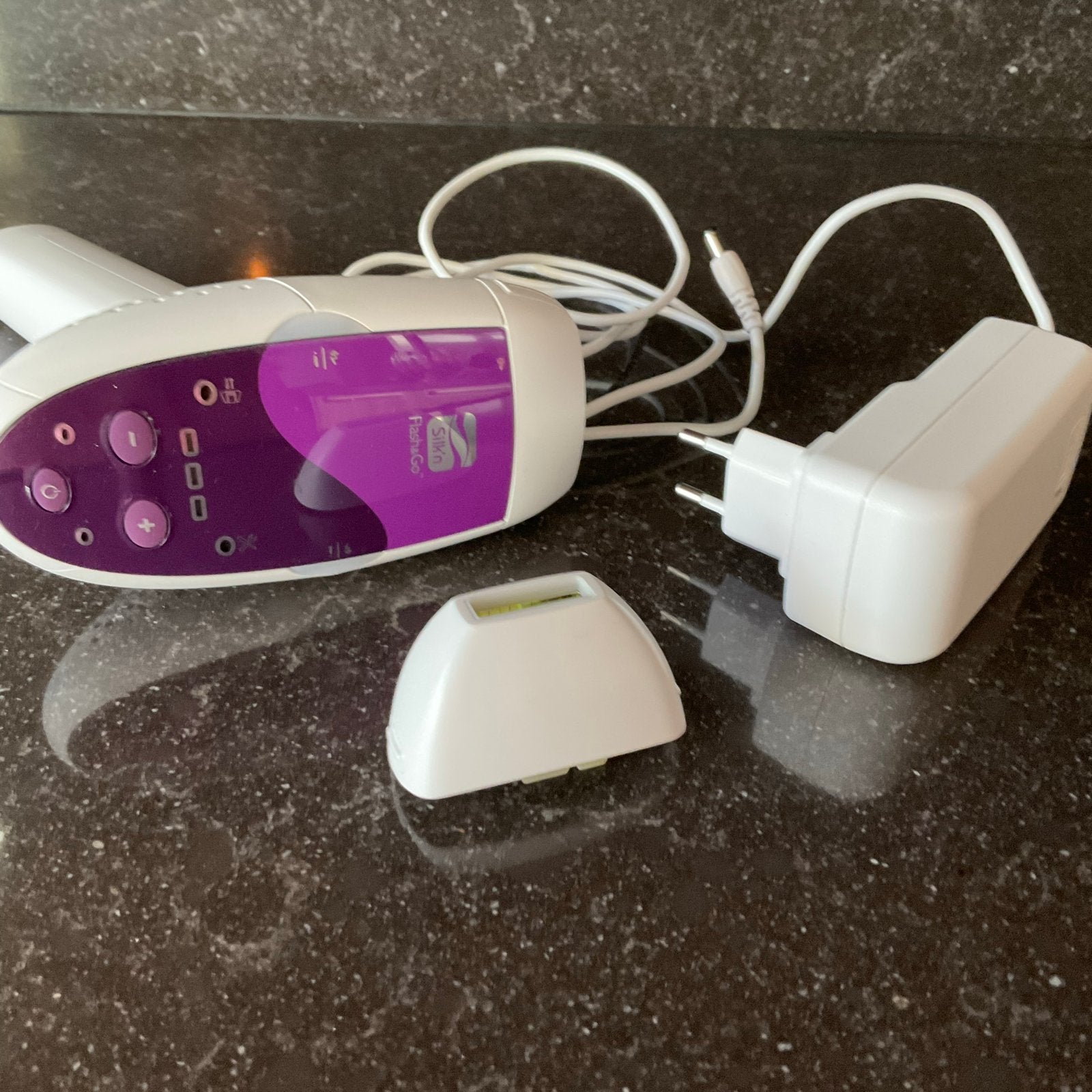 Silk'n Flash&Go IPL ontharingsapparaat, Ophalen of Verzenden, Gebruikt, Scheren en Epileren