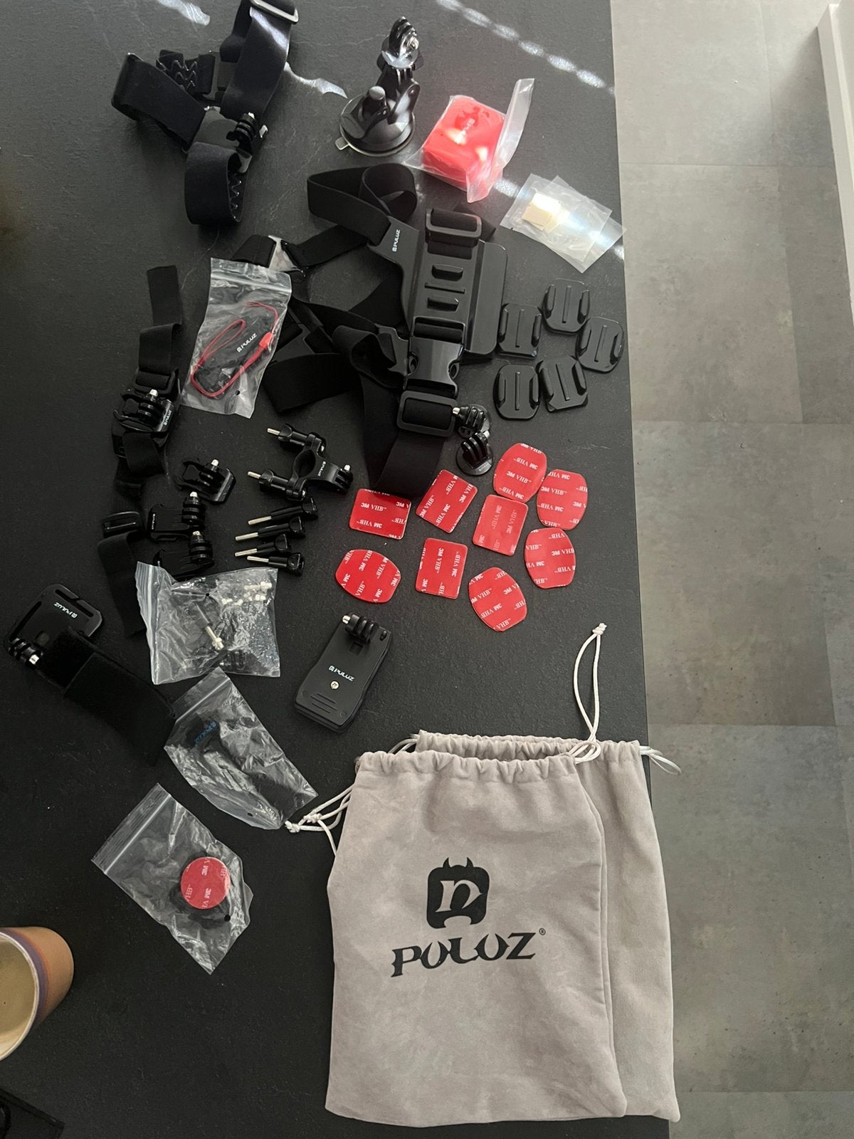 Diverse accessoires voor Go Pro Hero camera, Ophalen of Verzenden, Zo goed als nieuw