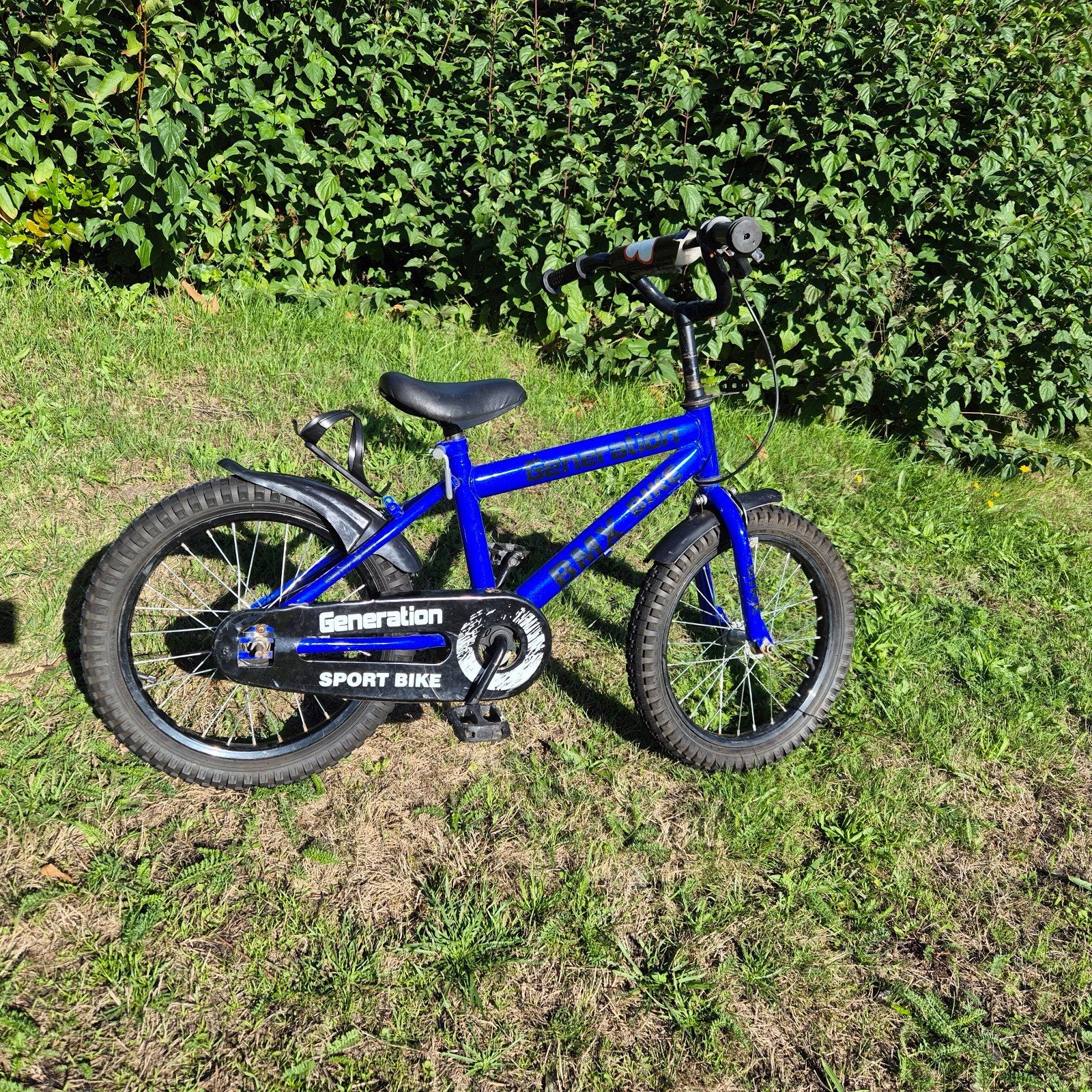 Blauwe kinderfiets 16 inch - Generation Sport Bike, Fietsen en Brommers, Ophalen, Terugtraprem, Generation, 16 tot 20 inch