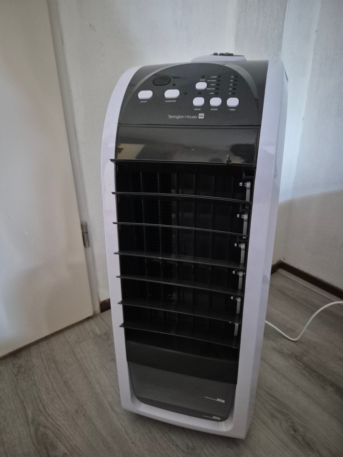 Tarrington House AIC900 Mobiele Aircooler  met Afstandsbedie, Witgoed en Apparatuur, Ophalen, Timer, Minder dan 60 m³, 3 snelheden of meer