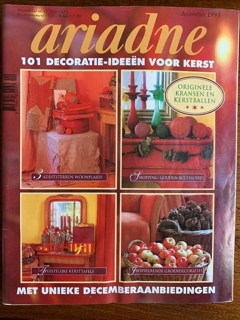 "Ariadne" December 1993, Diversen, Kerst, Ophalen of Verzenden, Zo goed als nieuw