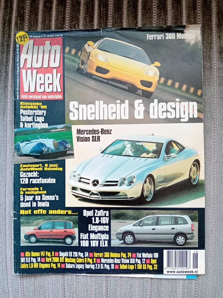 Auto Week nr. 18 - april/mei 1999, Ophalen, Gelezen, Algemeen