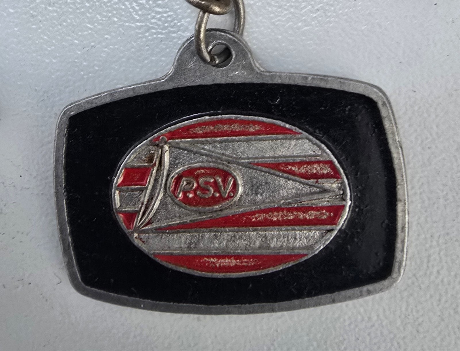 Vintage PSV Sleutelhanger - Voetbal Fan Item, Ophalen of Verzenden