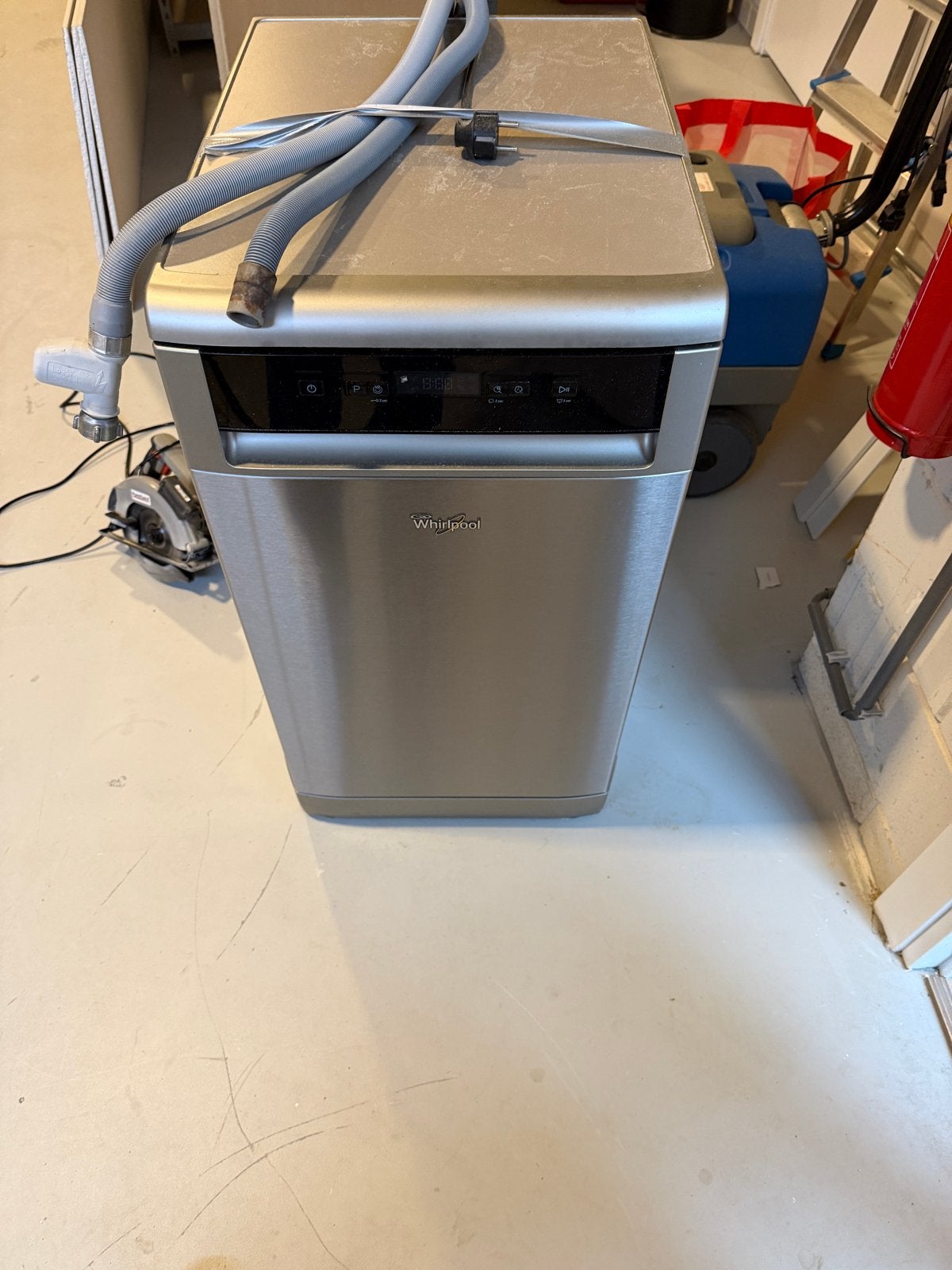 Whirlpool ADP 301 IX Vaatwasser -, Witgoed en Apparatuur, Ophalen, Gebruikt, Vrijstaand, 45 tot 60 cm