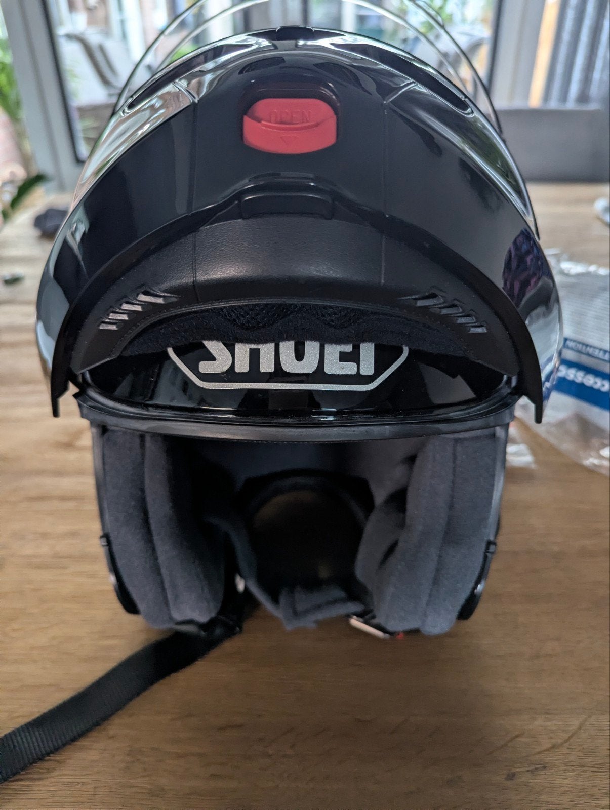 Shoei Multitec systeemhelm - Maat S, Motoren, Ophalen, Systeemhelm, Dames, S